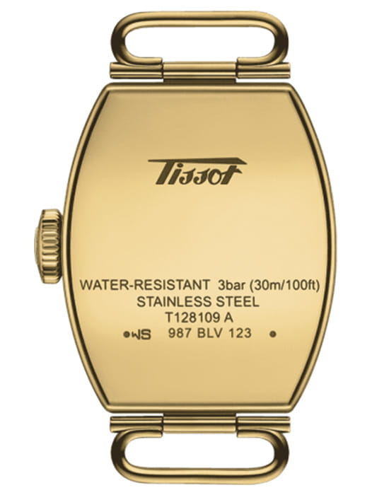 Tissot Tissot Heritage Porto Small Lady T128.109.36.022.00, t-heritage швейцария женские часы на браслете кожаный боковой вид